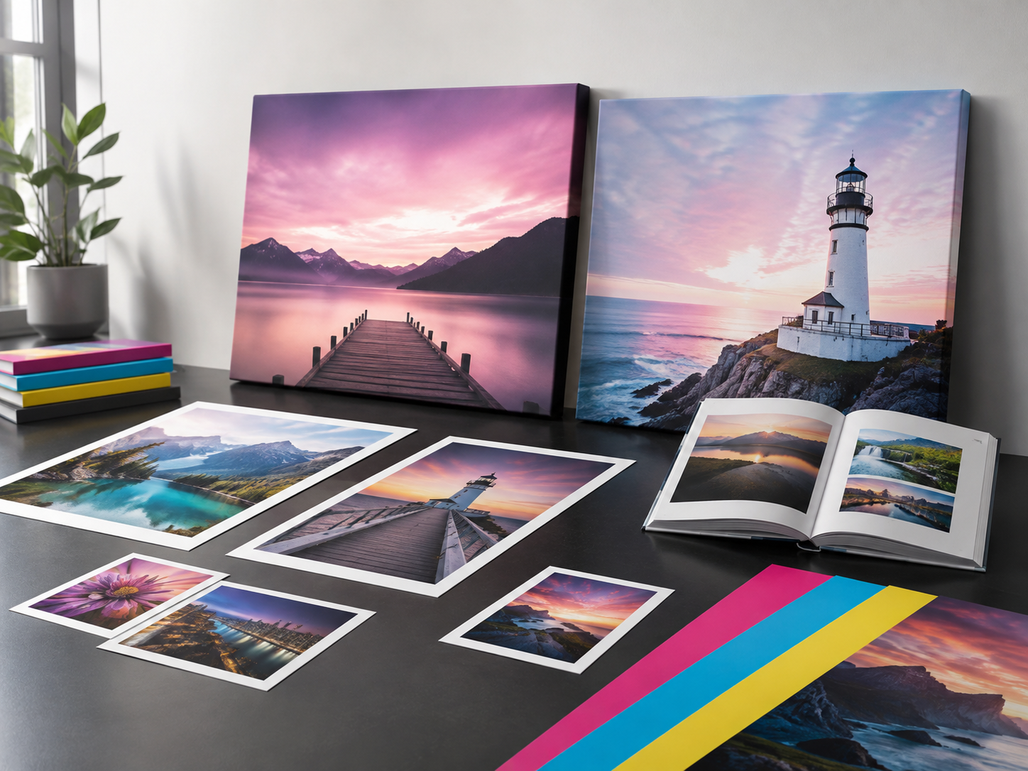 Impresión de fotografías y cuadros personalizados de Imprecomp