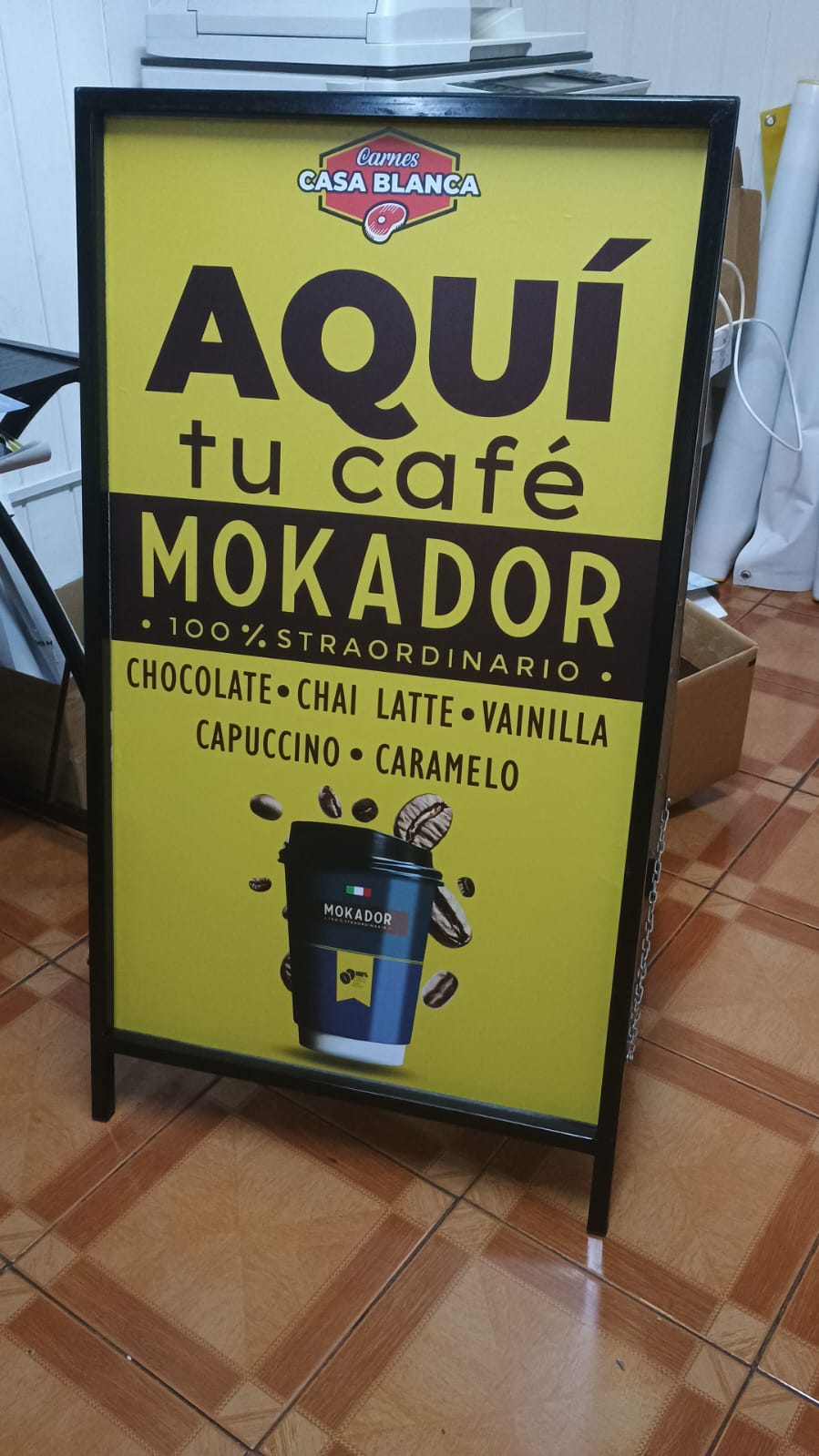 Gráfica comercial realizado por Imprecomp